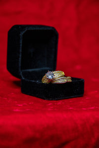 Gold Engagement Set