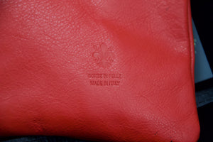 Red Leather Purse (square)