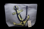 Paradise Blue Anchor Beach Bag