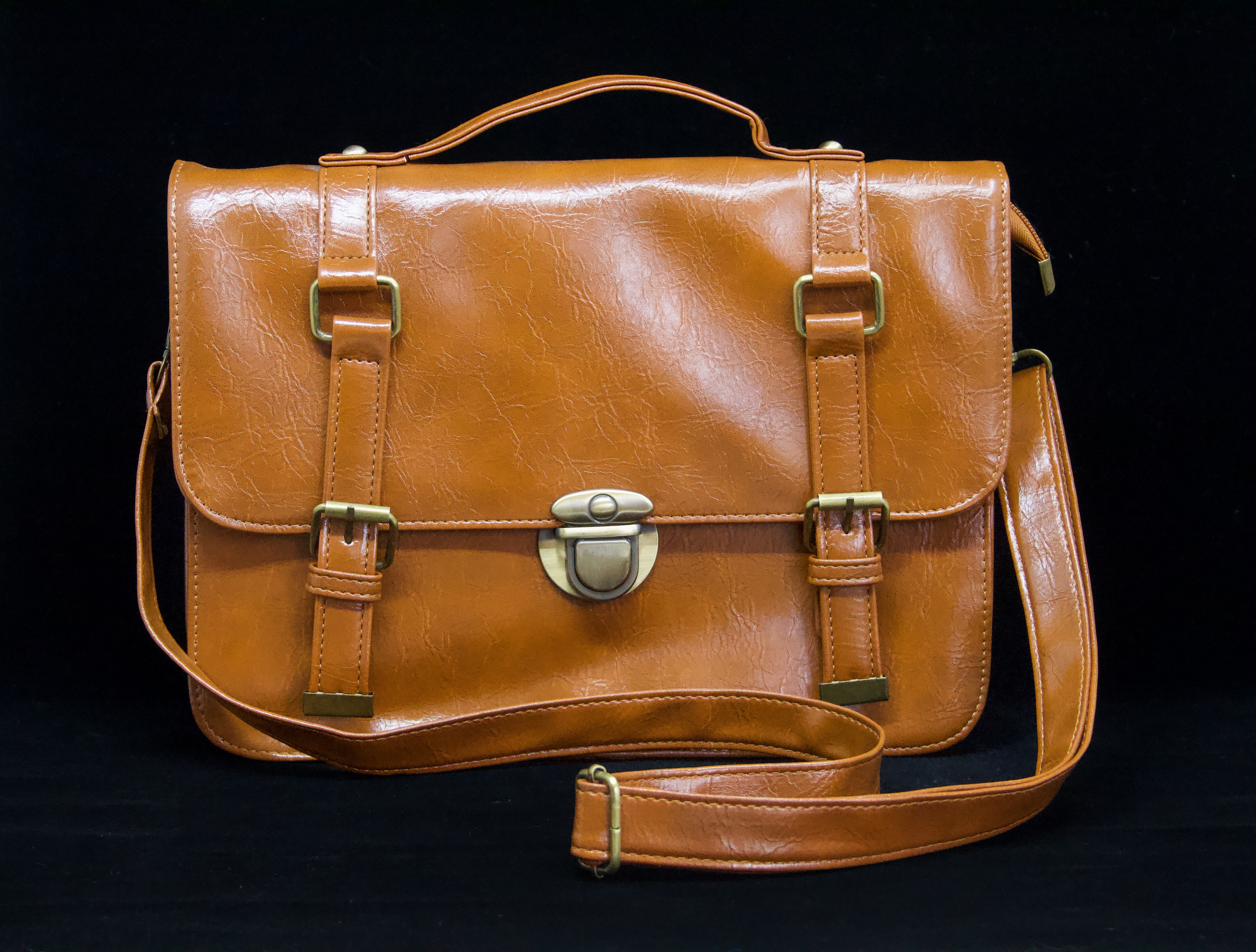 Brown School Bag