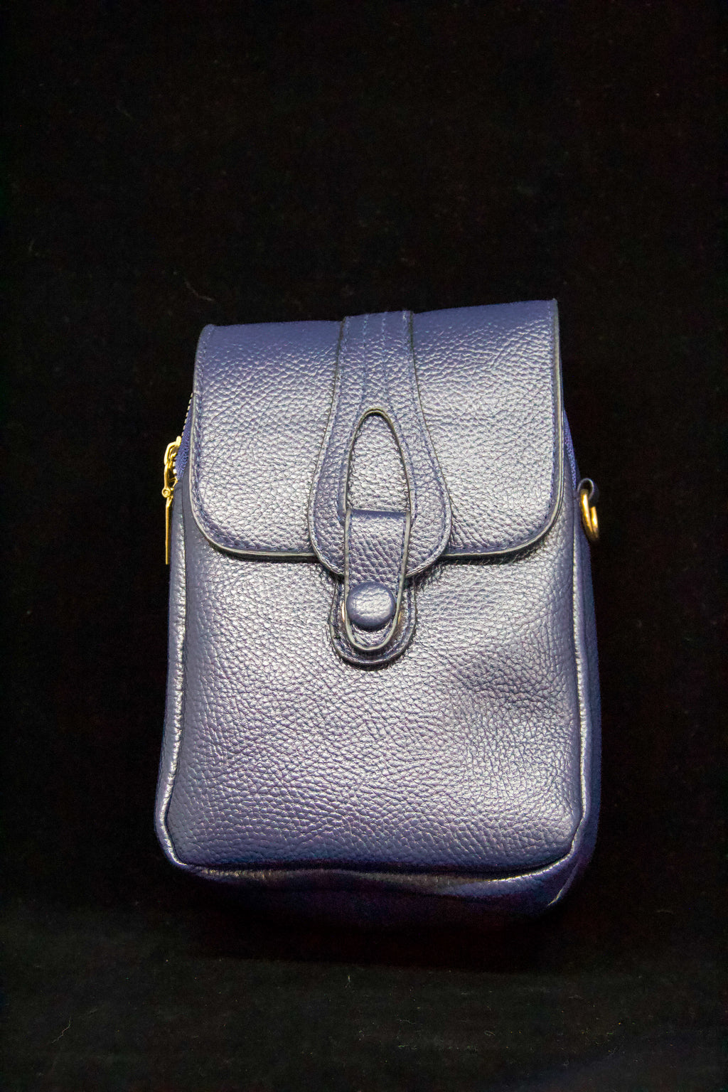 Navy Leather CrossFit Crossbody