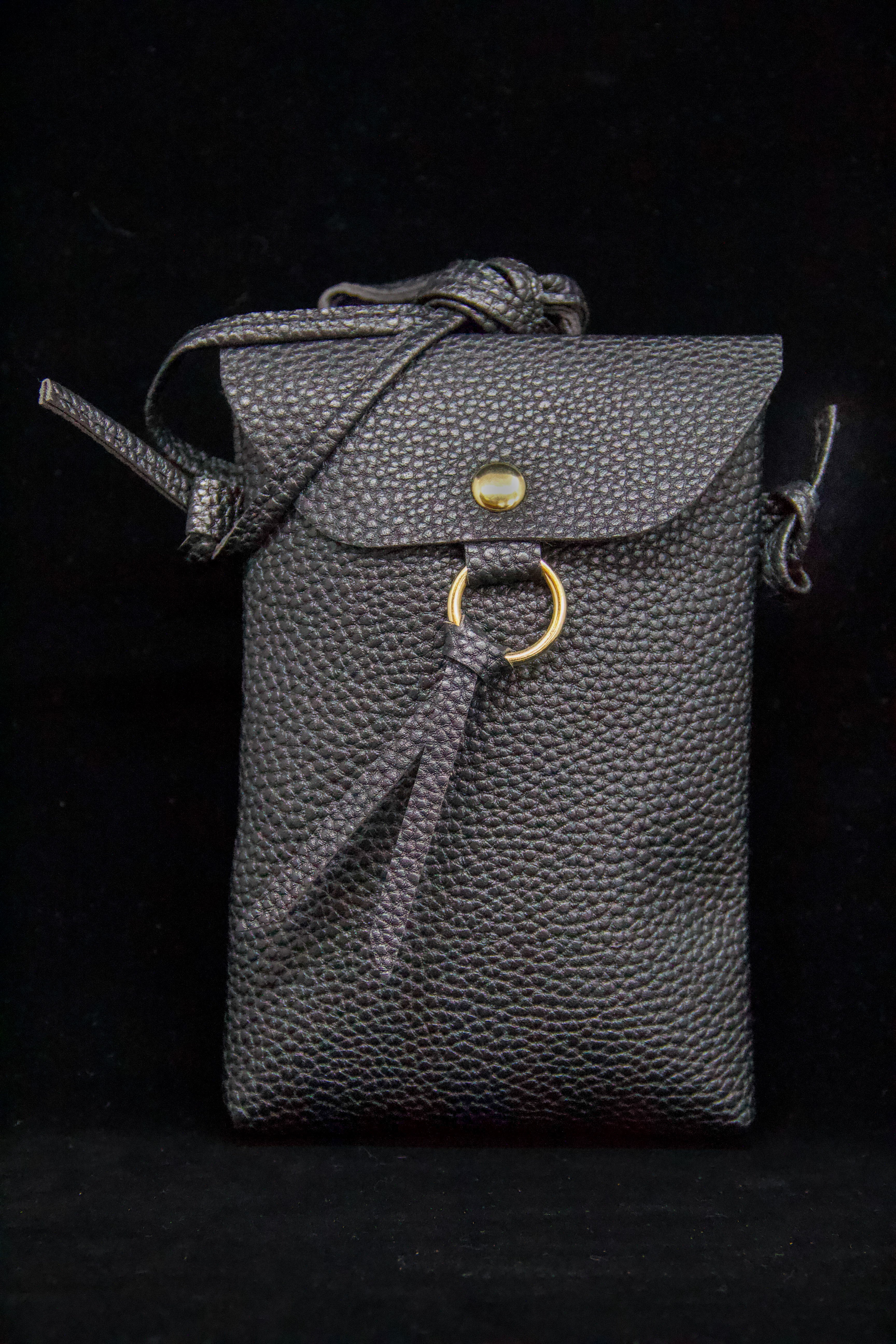 Black crossbody bag