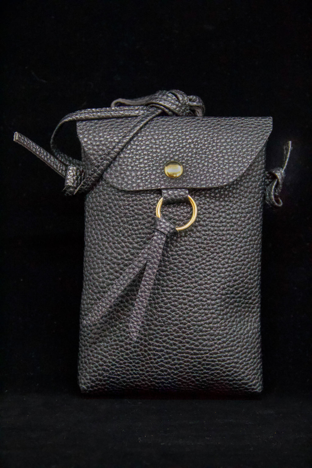 Black crossbody bag
