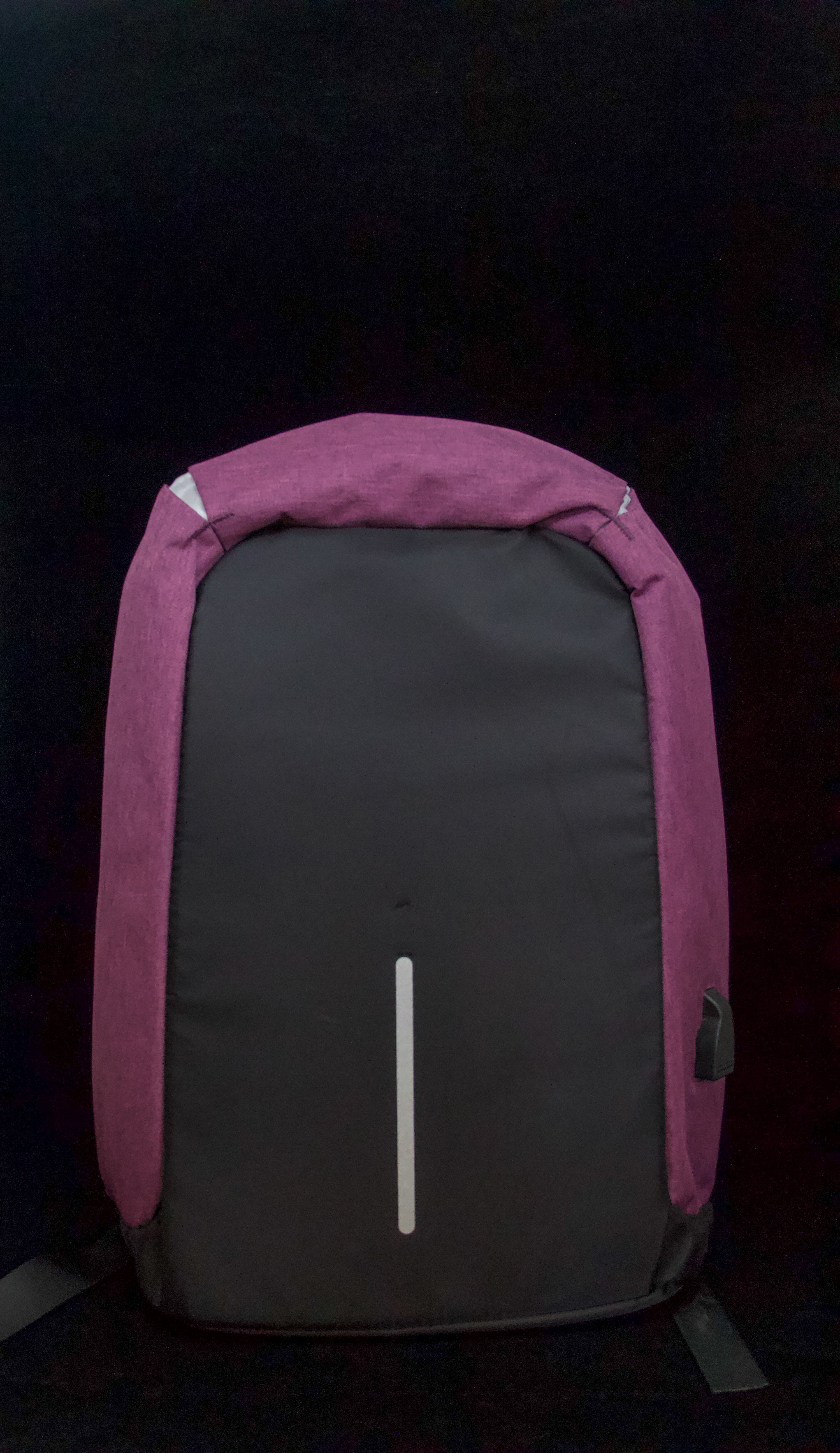 Puple Anti-Theft Backpack