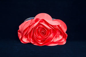 Red Flower Clutch