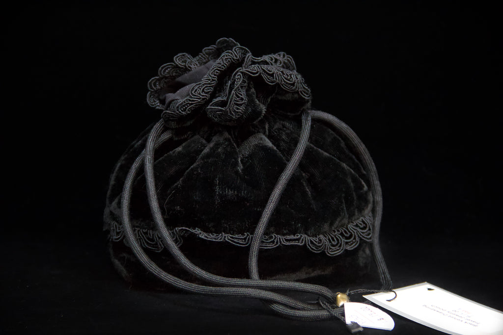 Velvet Travel Drawstring Pouch
